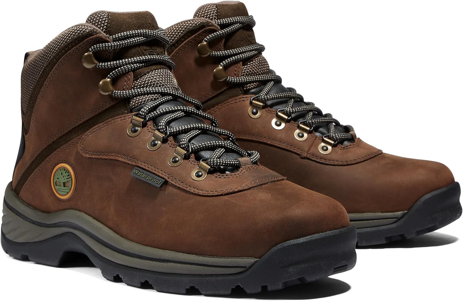 Timberland Mens White Ledge Mid Waterproof Brown 11