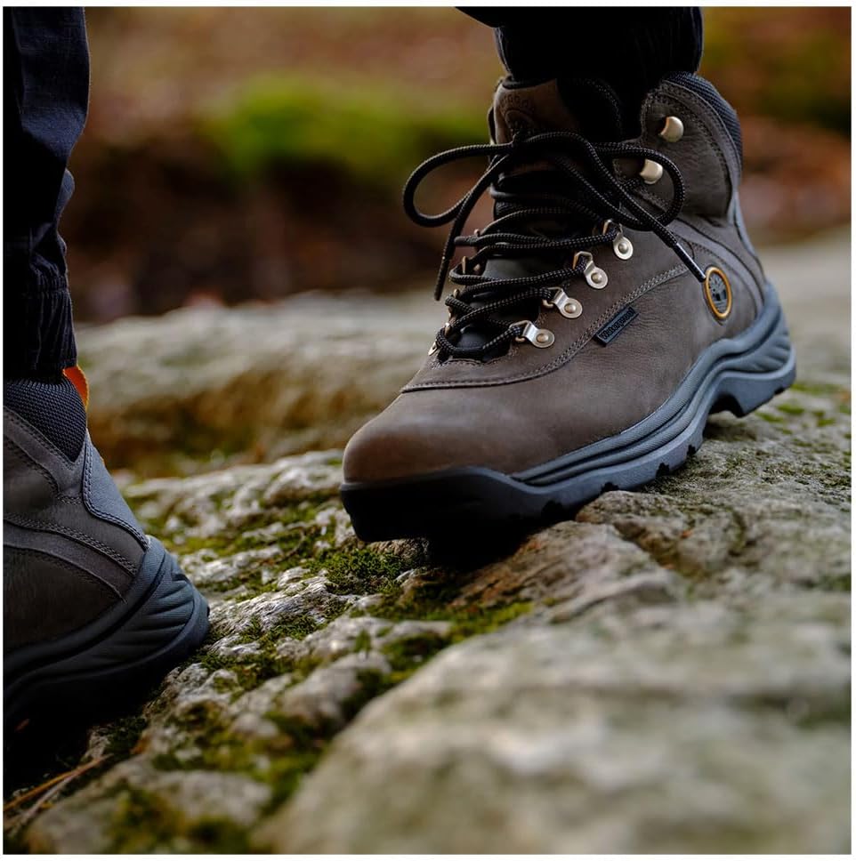 Timberland Mens White Ledge Mid Waterproof Brown 11