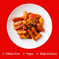 Wang Tteokbokki Rice Cake, Vegan, Gluten-Free, 21.17 Oz