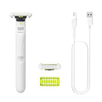 Philips Norelco OneBlade Intimate, Designed for Pubic Grooming, Trim & Shave with Extra Skin Protection, Waterproof, Model QP1924/70