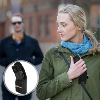 Self-Defense Heavy Duty Stun Gun for Men & Women,15 Foot Range,1.80 µC Painful Charge,LED Flashlight,Safety Switch