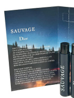 Dior Christian SAUVAGE MEN Sample Perfume PARFUM Vial 1 ml /0.03 oz - 3 PCS 0.03 Fl Oz (Pack of 3)