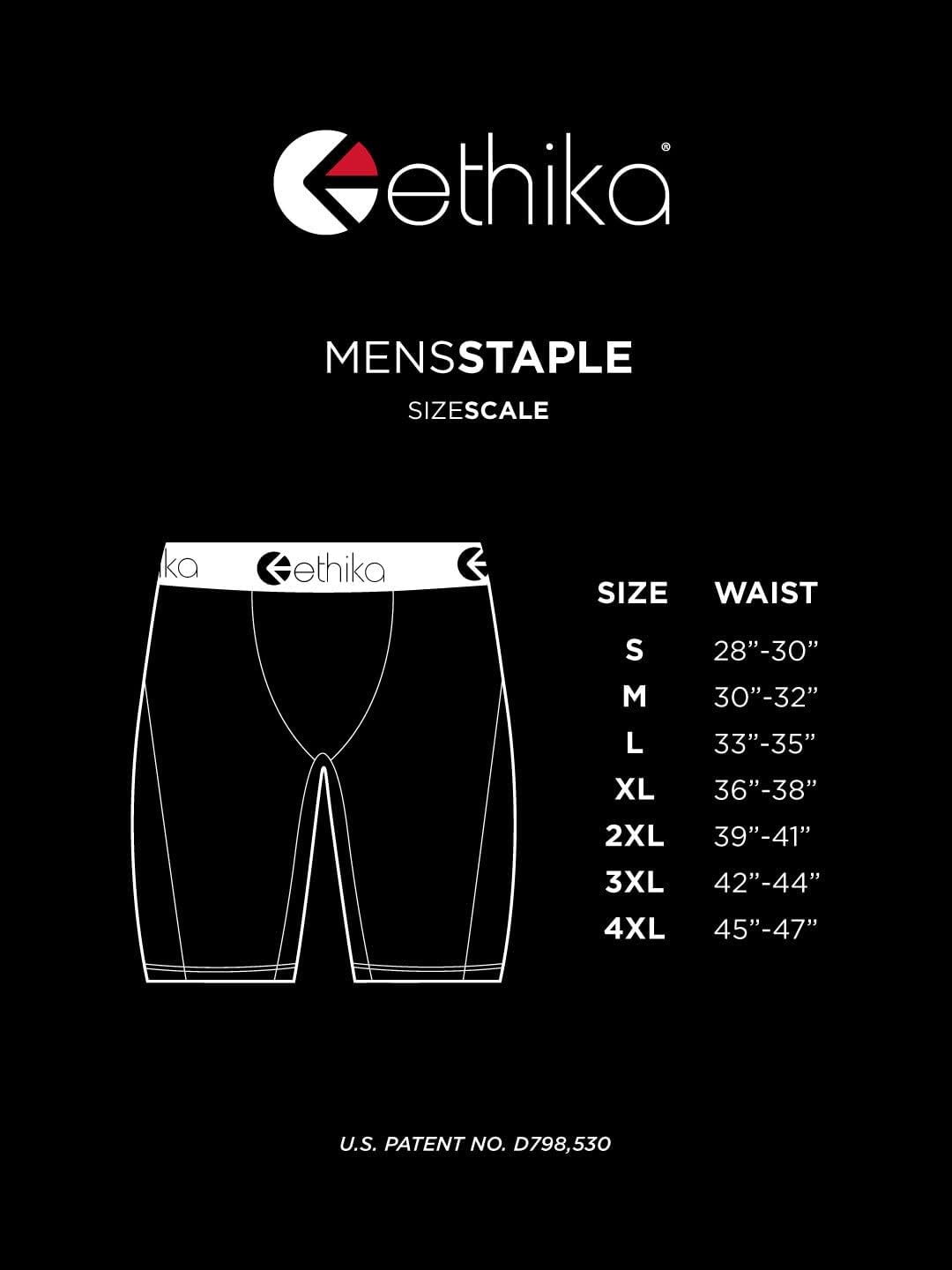 Ethika Mens Staple Boxer Brief | Dead Drawers Small Dead Drawers