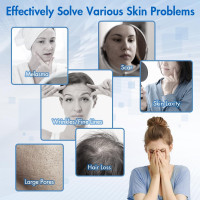 Berber's Treat Professional Wireless Microneedling Pen - with 22 Replacement Cartridges, Adjustable Micro Needling Pen for Home Use, 4pcs 16pin+4pcs 26pin+6pcs 36pin+6pcs 42pin+2pcs Nano.(Gray)