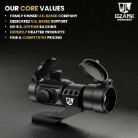 Rhino Red Dot Sight for Rifle - Shotgun Scope, 4MOA Rifle Red Dot Sight, Red Dot Scopes for Rifles & Shotgun Scopes with Green Dot Sight & Red Dot Optics for Rifles, Reflex Sight
