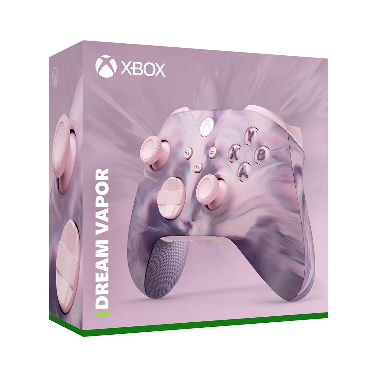 Microsoft Xbox Wireless Controller Dream Vapor - Wireless & Bluetooth Connectivity - New Hybrid D-Pad - New Share Button - Featuring Textured Grip - Easily Pair & Switch Between Devices Vapor Pink Wireless Controllers