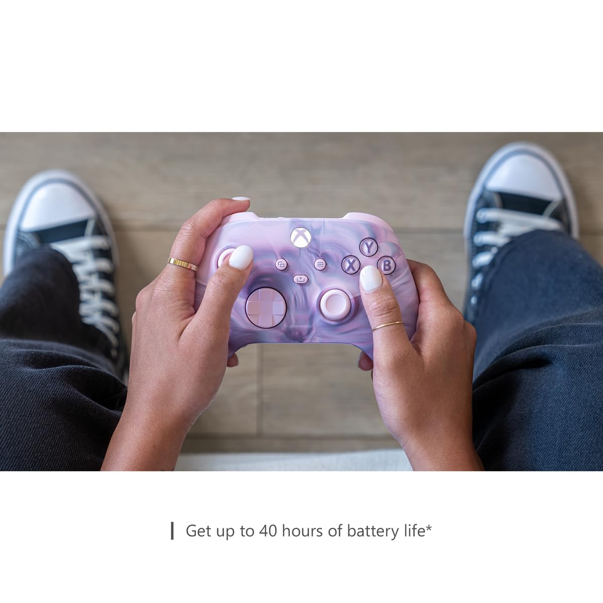 Microsoft Xbox Wireless Controller Dream Vapor - Wireless & Bluetooth Connectivity - New Hybrid D-Pad - New Share Button - Featuring Textured Grip - Easily Pair & Switch Between Devices Vapor Pink Wireless Controllers