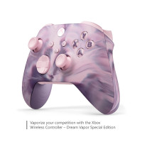 Microsoft Xbox Wireless Controller Dream Vapor - Wireless & Bluetooth Connectivity - New Hybrid D-Pad - New Share Button - Featuring Textured Grip - Easily Pair & Switch Between Devices Vapor Pink Wireless Controllers