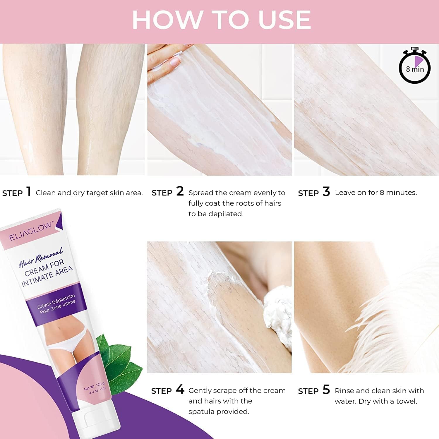 Hair Removal Cream for Women and Men