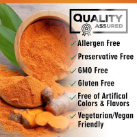 Turmeric Curcumin Supplement 1950mg - 95% Curcuminoids with Organic Turmeric & BioPerine Black Pepper Extract for Best Absorption, Nature's Vegan Joint Support, Non-GMO, Bottled in USA - 240 Capsules 240 Count (Pack of 1)