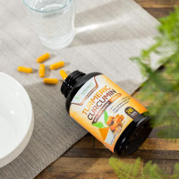 Turmeric Curcumin Supplement 1950mg - 95% Curcuminoids with Organic Turmeric & BioPerine Black Pepper Extract for Best Absorption, Nature's Vegan Joint Support, Non-GMO, Bottled in USA - 240 Capsules 240 Count (Pack of 1)