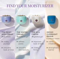 TATCHA The Water Cream | Cream Moisturizer for Face, Optimal Hydration For Pure Poreless Skin 0.34 Ounce (Pack of 1)