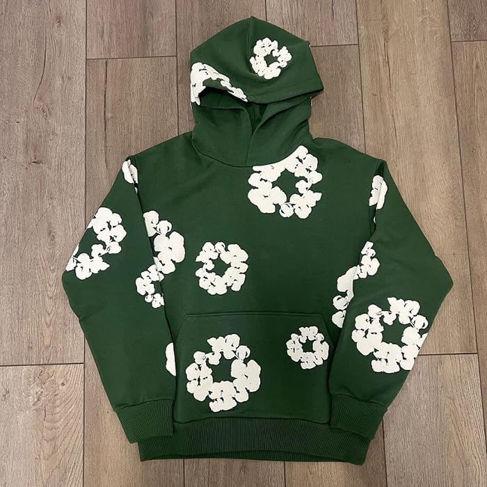 Y2K Hoodie Women's and Men's Aesthetic Hoodie Casual Retro Large Pullover Harajuku jacket Black Hoodie Medium