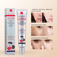 Color Correcting CC Cream with SPF 25, Coverage Lightweight Foundation, Hydrating Serum, Even Skin Tone Makeup and Skin Care, Boost Radiance, Refine Skin Texture, Avoid Sun Damage (Dark, 1PCS) 1 Fl Oz (Pack of 1) Dark