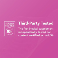 Theralogix Ovasitol Inositol Powder - 90-Day Supply - Myo-Inositol & D-Chiro Inositol for Hormone Balance & Ovarian Function Support* - NSF Certified - 400 g (180 Servings) 180 Servings (Canister)