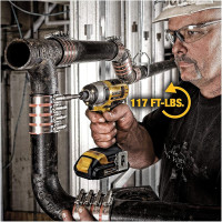 DEWALT 20V MAX Cordless Drill and Impact Driver, Power Tool Combo Kit with 2 Batteries and Charger (DCK240C2) Impact Driver/Drill Combo Only