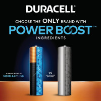 Duracell Coppertop AAA Batteries with Power Boost Ingredients, 24 Count Pack Triple A Battery with Long-Lasting Power, Alkaline AAA Battery for Household and Office Devices 24 Count (Pack of 1)