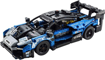 LEGO Technic McLaren Senna GTR 42123 Racing Sports Collectable Model Car Building Kit, Car Construction Toy, Gift Idea for Kids, Boys and Girls