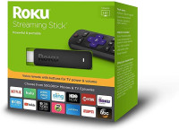 Roku 3800RW Streaming Stick GEN6 with Voice Remote - Black