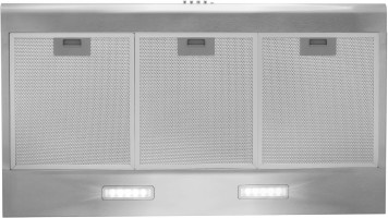 COSMO COS-5MU36 36 in. Delta Collection Ducted Under Cabinet Range Hood, Button Controls, Reusable Filters, LED Lights, Stainless Steel Stainless Steel 36 inch (Standard)