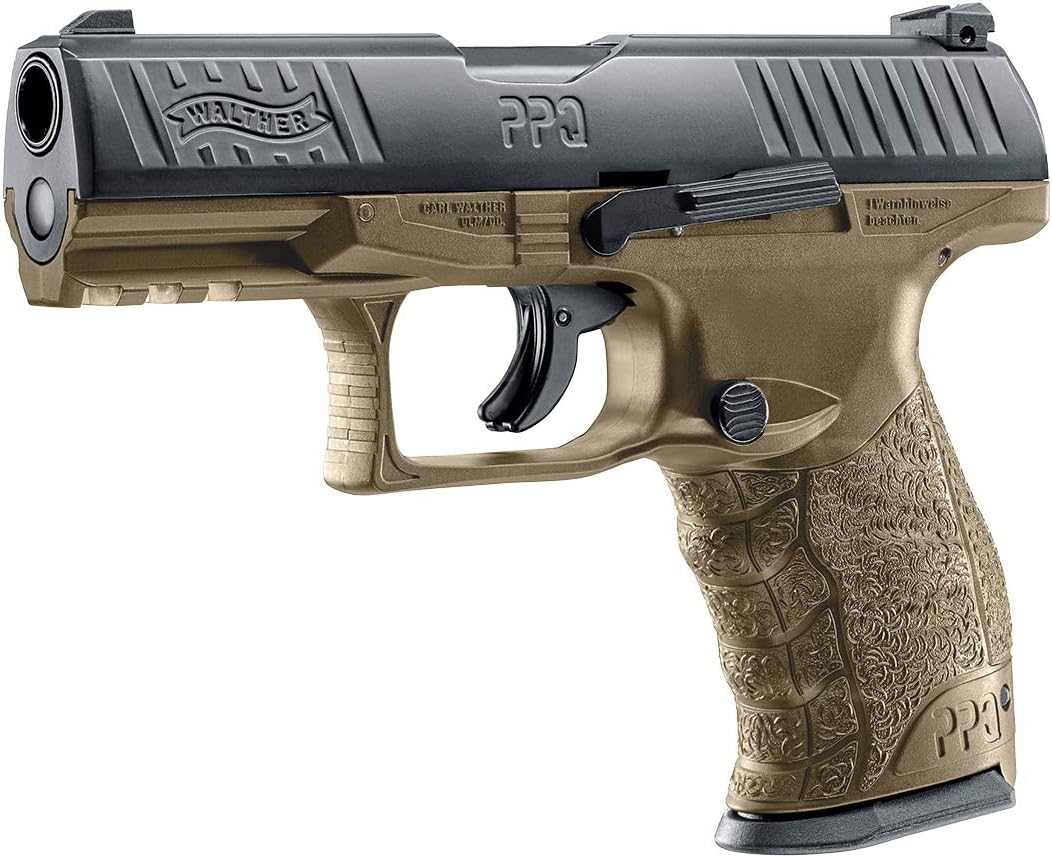 Umarex T4E Walther PPQ .43 Caliber Training Pistol Paintball Gun Marker Flat Dark Earth One Size