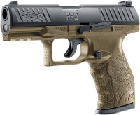 Umarex T4E Walther PPQ .43 Caliber Training Pistol Paintball Gun Marker Flat Dark Earth One Size
