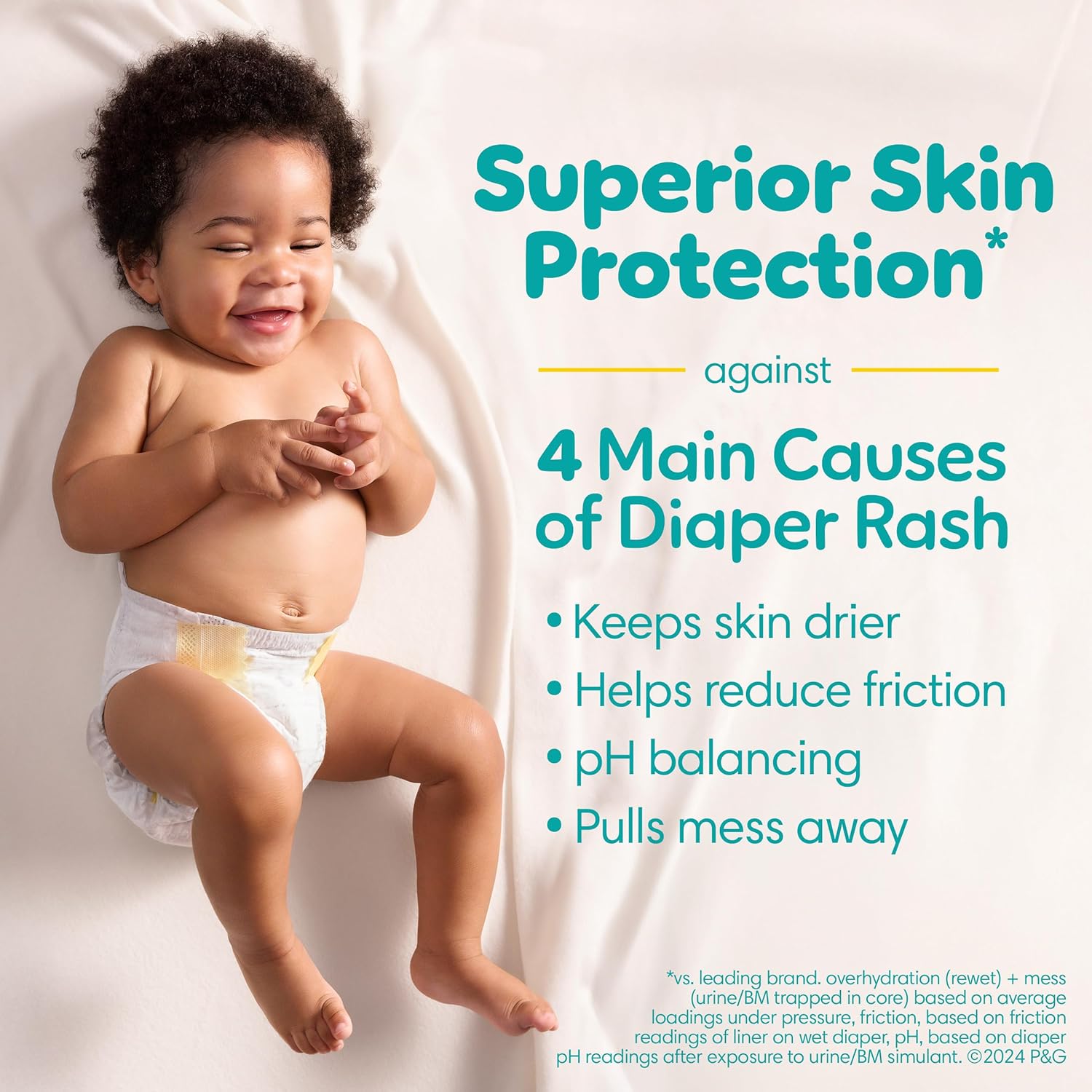 Pampers Baby Diapers - Swaddlers - Size 3, 168 Count, Ultra Absorbent Disposable Infant Diaper