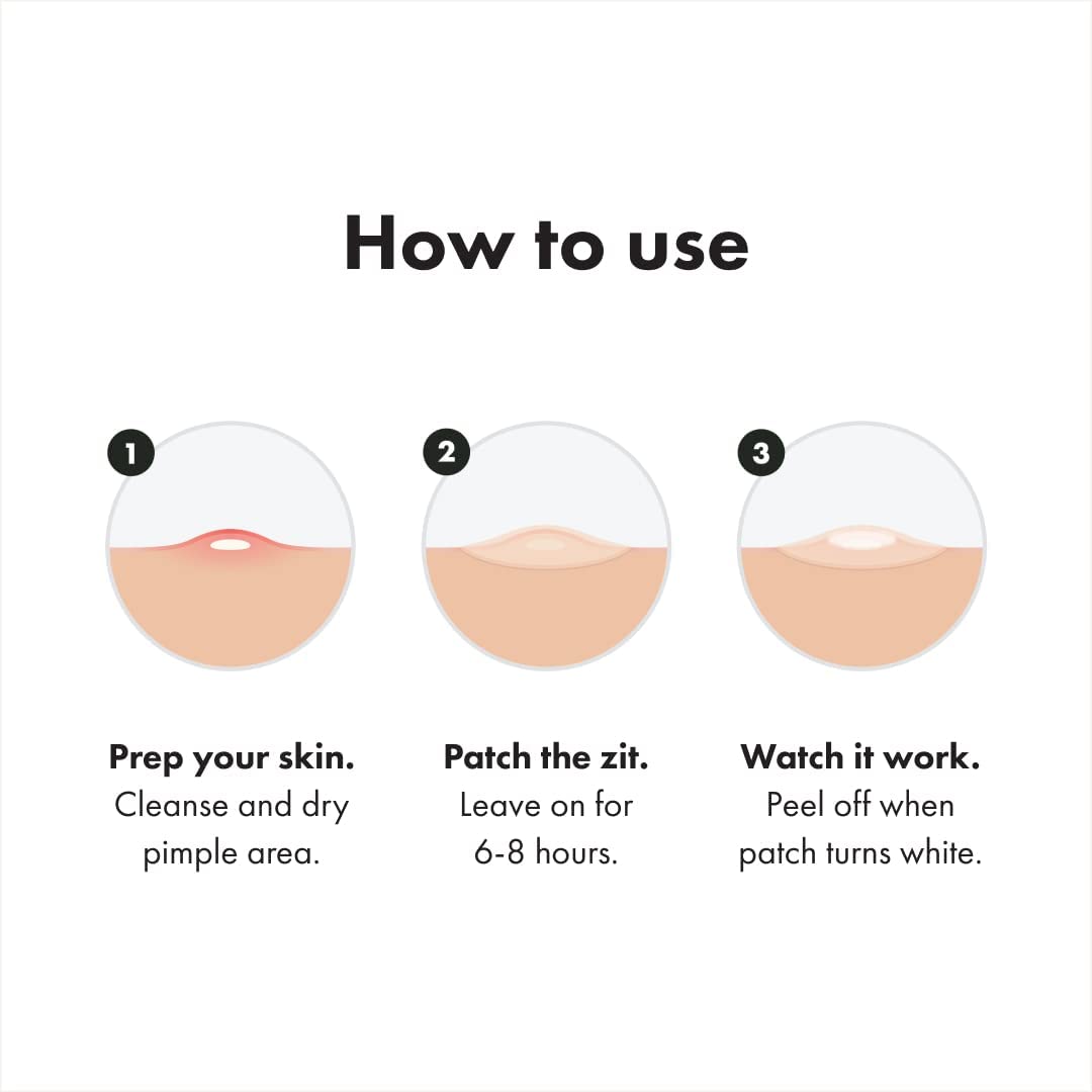 Mighty Patch™ Invisible+ Patch - Daytime Hydrocolloid Acne Pimple Patches for Covering Zits and Blemishes, Ultra Thin Spot Stickers for Face and Skin (24 Medium and 15 Small Patches)