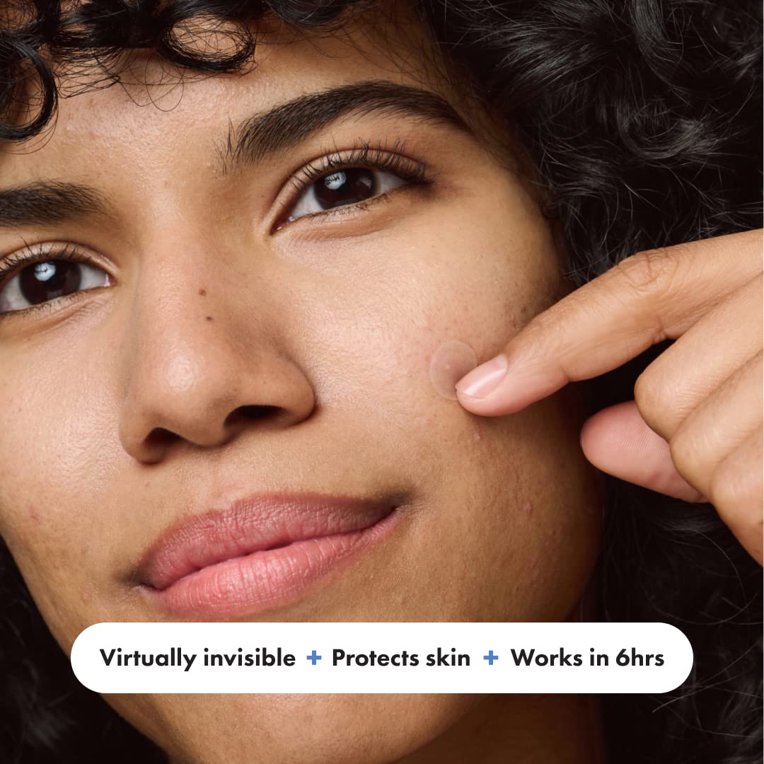 Mighty Patch™ Invisible+ Patch - Daytime Hydrocolloid Acne Pimple Patches for Covering Zits and Blemishes, Ultra Thin Spot Stickers for Face and Skin (24 Medium and 15 Small Patches) 39 Count