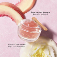 Tatcha Kissu Lip Mask | Overnight Lip Scrub Exfoliator to Plump and Hydrate Lips, 9.0 G | 0.32 oz