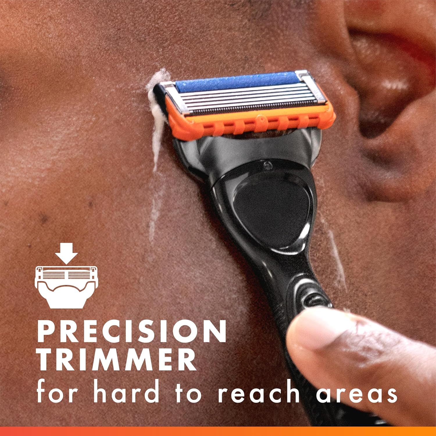 Gillette Fusion5 Power Razor Blades for Men, 5-Blade Razor Refills, 8 Count 8 Count (Pack of 1)