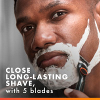 Gillette Fusion5 Power Razor Blades for Men, 5-Blade Razor Refills, 8 Count 8 Count (Pack of 1)