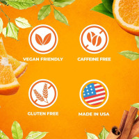 Total Tea SIimming Detox Tea Caffeine Free - 25 Day Detox - Herbal Tea with Chamomile, Hibiscus Tea & Ginger Root for Colon Cleanse – Natural Citrus & Cinnamon Herbal Tea for Digestive Health Citrus & Cinnamon 25-pack