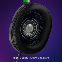 Turtle Beach Recon 50 Xbox Gaming Headset – Officially Licensed for Xbox Series X|S, Xbox One, and Windows PCs with 3.5mm – Also works with PS5, PS4, and Mobile Devices, Removable Mic, 40mm Speakers Black / Green
