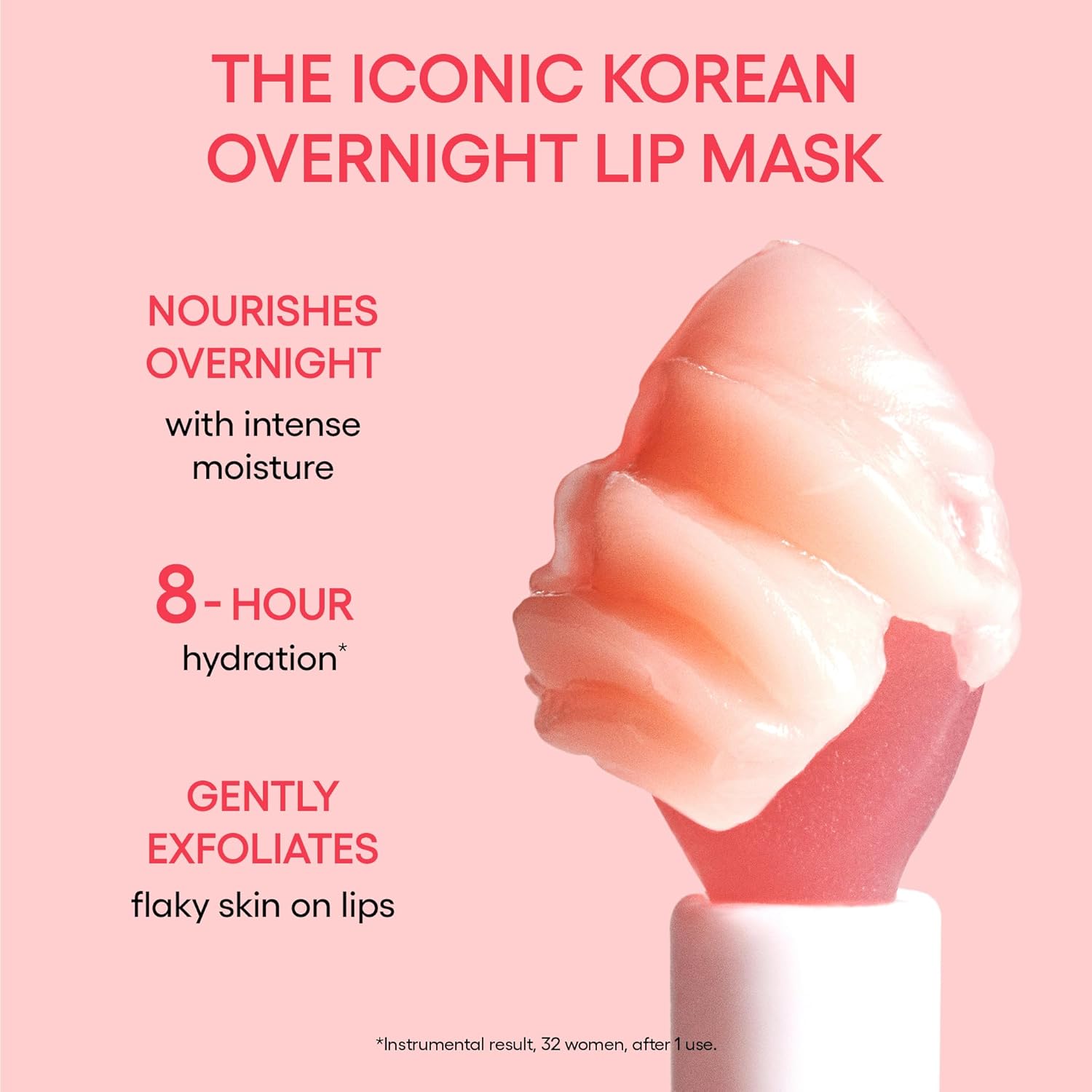 LANEIGE Lip Sleeping Mask: Nourish, Hydrate, Vitamin C, Murumuru & Shea Butter, Antioxidants, Flaky, Dry Lips Berry