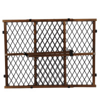 Evenflo Position & Lock Baby Gate, Pressure-Mounted, Farmhouse Collection