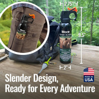 Mace Bear Spray - Guard Alaska Bear Deterrent & Self Defense Spray, 9.17 oz, 20ft Effective Range Up to 40ft, EPA Registered, Max Strength 20% OC, Great for Hiking, Camping, Hunting Bear Spray (2025 Model)