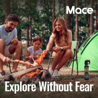 Mace Bear Spray - Guard Alaska Bear Deterrent & Self Defense Spray, 9.17 oz, 20ft Effective Range Up to 40ft, EPA Registered, Max Strength 20% OC, Great for Hiking, Camping, Hunting Bear Spray (2025 Model)