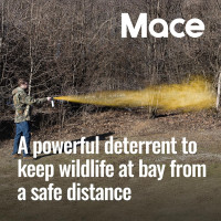 Mace Bear Spray - Guard Alaska Bear Deterrent & Self Defense Spray, 9.17 oz, 20ft Effective Range Up to 40ft, EPA Registered, Max Strength 20% OC, Great for Hiking, Camping, Hunting Bear Spray (2025 Model)