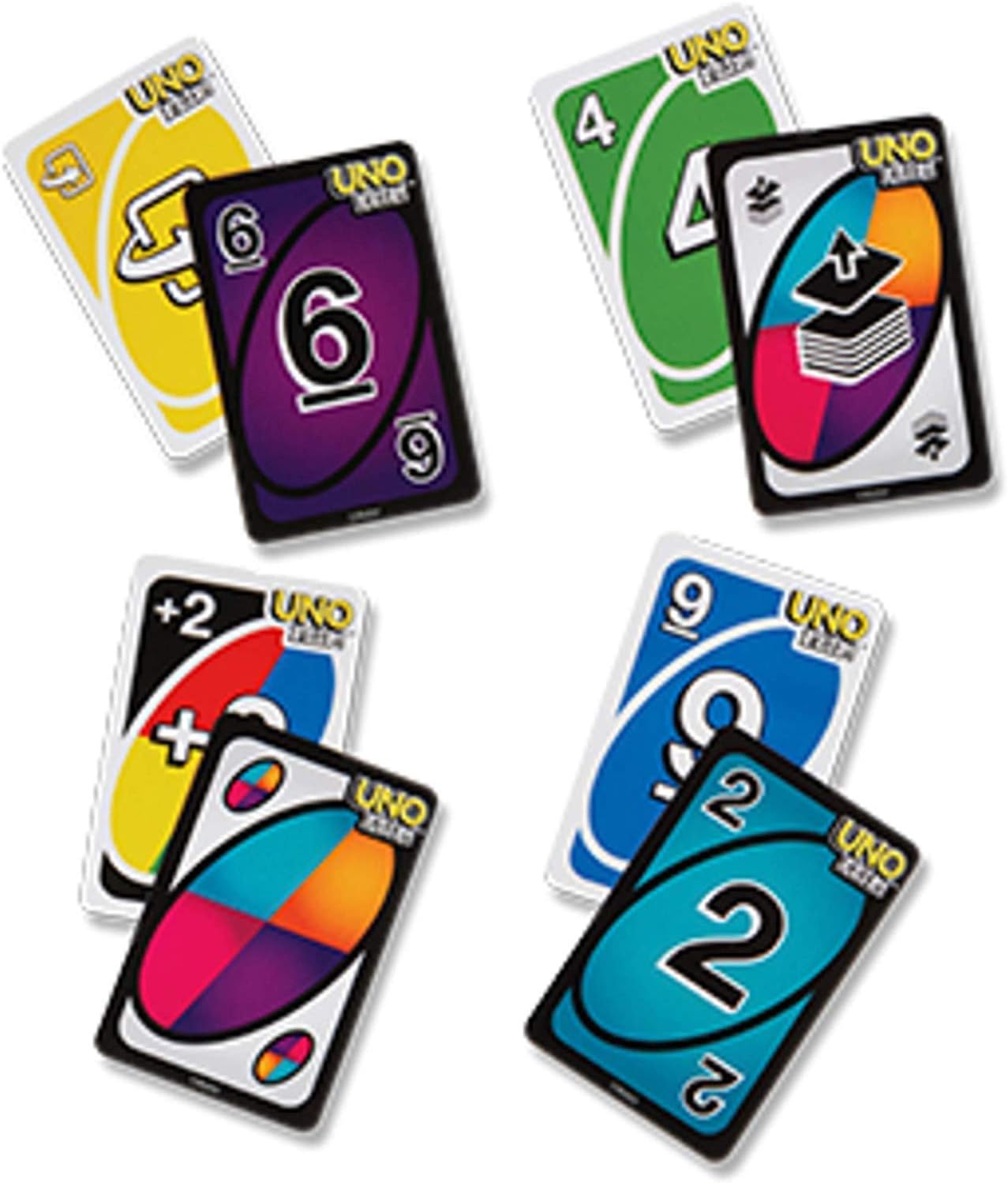 Mattel Uno Original and Uno Flip Card Games, Combo Pack of 2