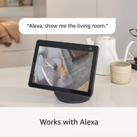 Ring Pan-Tilt Indoor Cam | See all around your home or business with 360° pan coverage, HD video, plus Two-Way Talk (2024 release) | White White 1 Camera Device Only