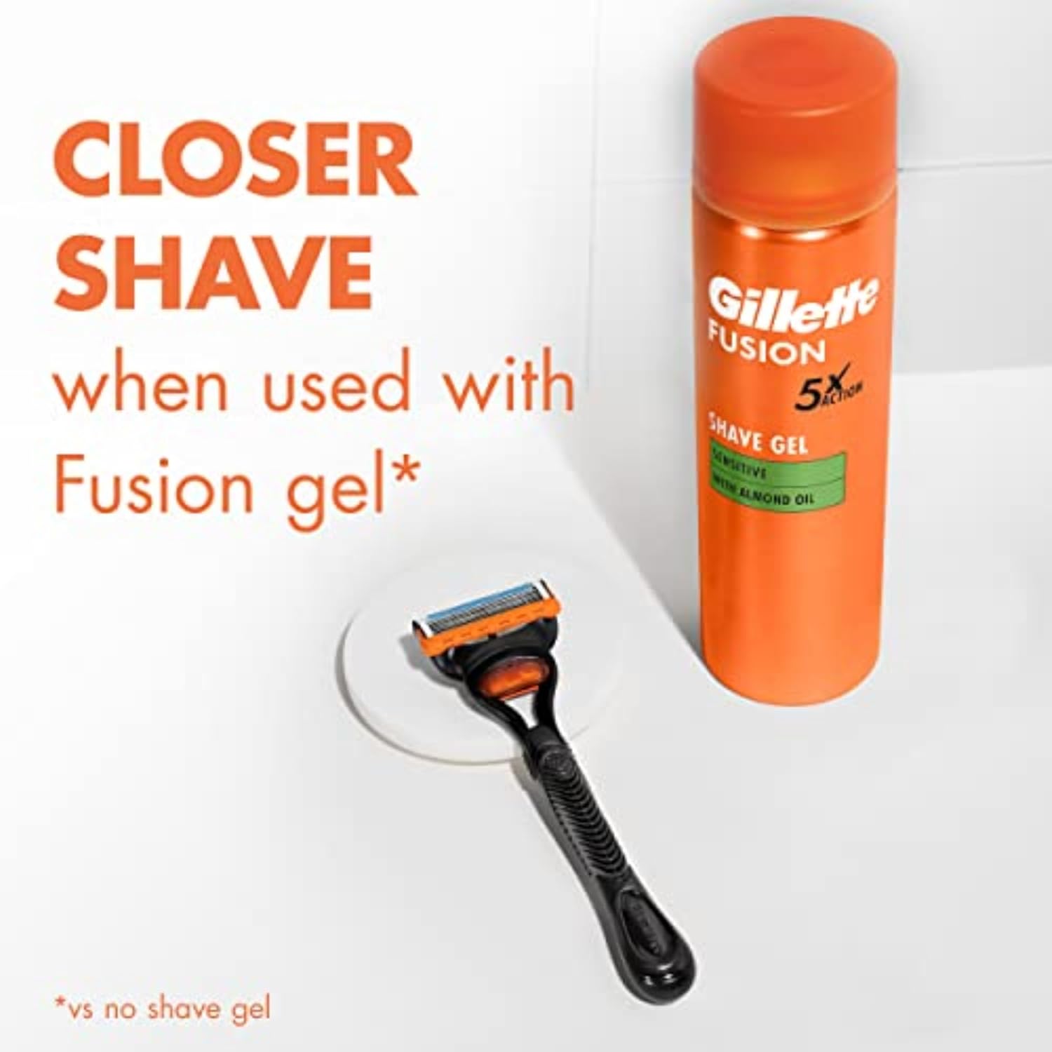 Gillette Fusion5 Razor Refills for Men, 12ct Cartridges, Lubrication Strip, Precision Trimmer for Men, 5-Bladed Refill Blades for Close Shave 12 Count (Pack of 1)