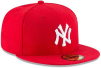 New Era Standard New York Yankees new-york-yankees 7 3/8 Scarlet/White