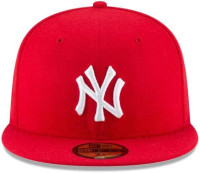 New Era Standard New York Yankees new-york-yankees 7 3/8 Scarlet/White