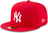 New Era Standard New York Yankees new-york-yankees 7 3/8 Scarlet/White