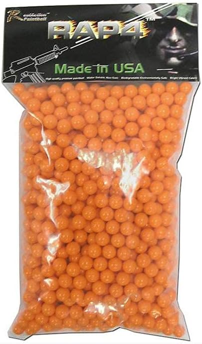 .43 Caliber Paintballs - 800ct (Orange)
