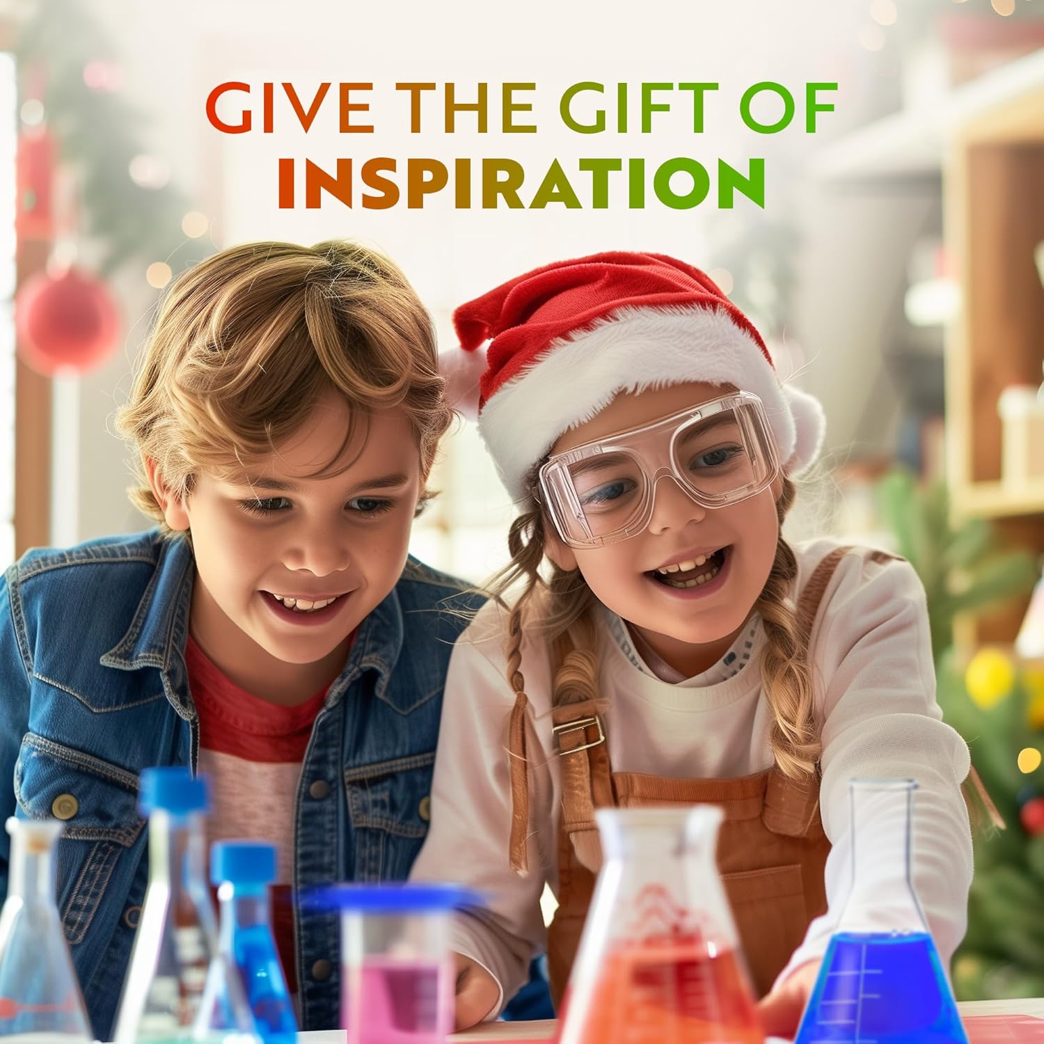 Playz 52 Extreme Chemistry Experiments Set - STEM Activities & Science Kits for Kids Age 8-12 with 51+ Tools - Discovery Science Educational Toys & Gifts