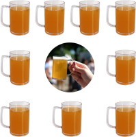 EPVSR Plastic Mini Beer Mugs, 5oz Unbreakable Beer Tasting Glasses, Small Plastic Mugs Great for Kids and Adults, Dishwasher-Safe, BPA Free (9 Pcs)