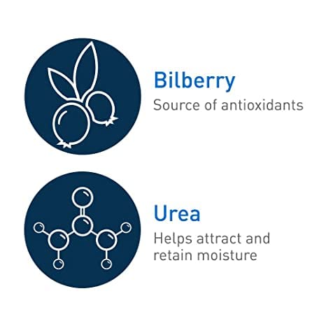 Generic CeraVe Moisturizing Cream for Diabetics’ Dry Skin | Urea Cream with Bilberry for Face and Body | Fragrance Free & Paraben Free | 8 Ounce