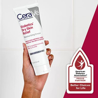 Generic CeraVe Moisturizing Cream for Diabetics’ Dry Skin | Urea Cream with Bilberry for Face and Body | Fragrance Free & Paraben Free | 8 Ounce